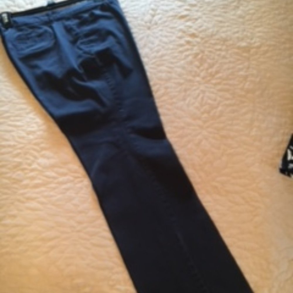 blue slacks